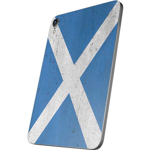 Scotland Flag Distressed Apple iPad Mini Skin